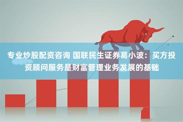 专业炒股配资咨询 国联民生证券葛小波：买方投资顾问服务是财富管理业务发展的基础