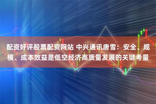 配资好评股票配资网站 中兴通讯唐雪：安全、规模、成本效益是低空经济高质量发展的关键考量